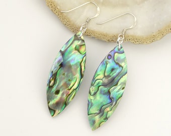 Paua Ohrhänger - Abalone Ohrringe - Paua shell earrings