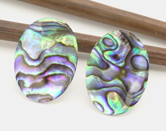 Paua Ohrstecker - Paua shell stud earrings