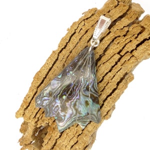 Paua Pendant - paua shell pendant
