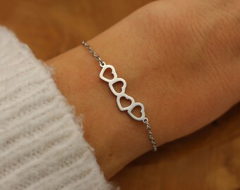 Armband Herz Liebe silber