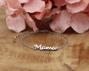 Armband Mama Muttertag silber