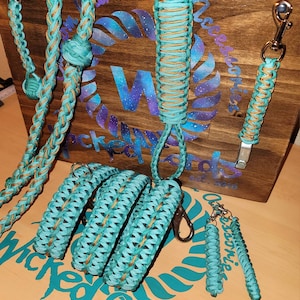 Braided Paracord Bundle - Ocean Breeze