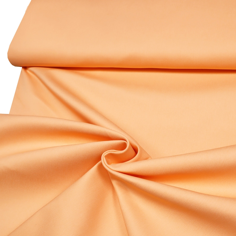 Stretch denim fabric apricot