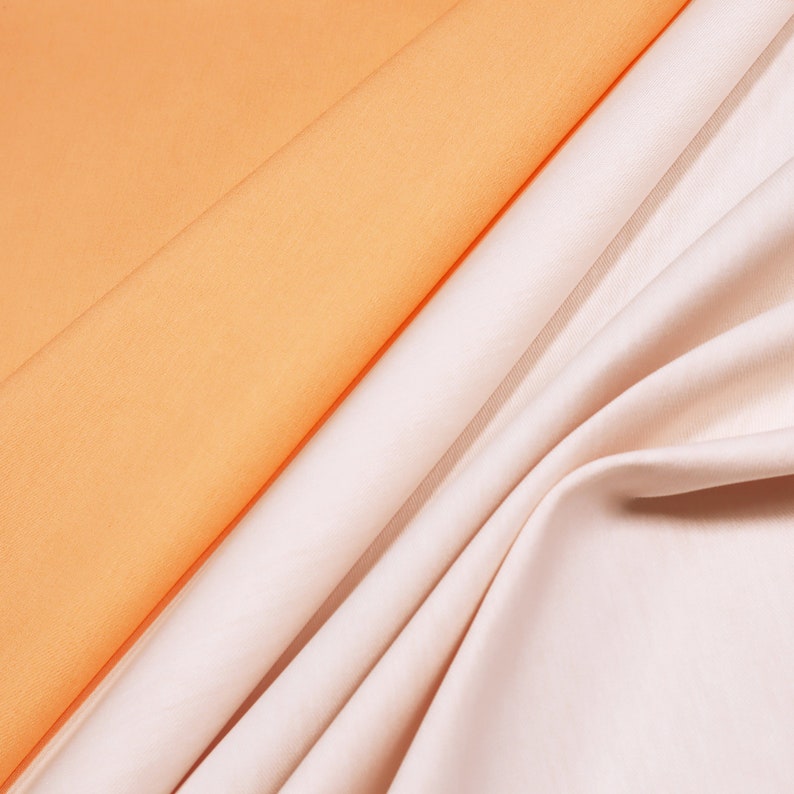 Stretch denim fabric apricot