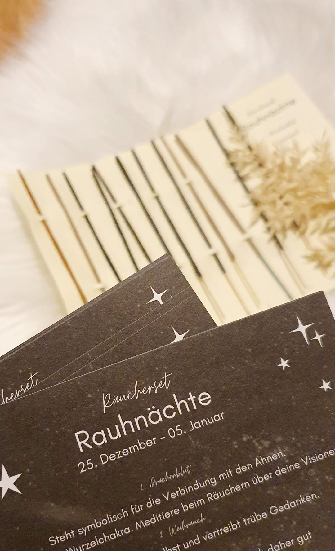 Twelve Magical Nights | Incense Stick Ritual Set for the 12 Nights ...