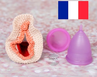 vulve crochet pattern, vulve-vagin crochet pattern, vulve sexuelle education