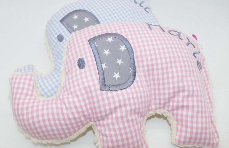 Elefant personalisiertes Kuscheltier mit Wunschnamen Bild 6