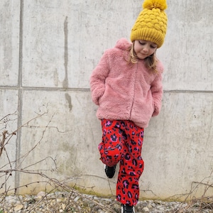 Friluftsbyxor, softshellbyxor, lerbyxor från storlek 74