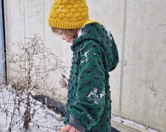 Walk hoodie, outdoor sweater, wool walk hoodie