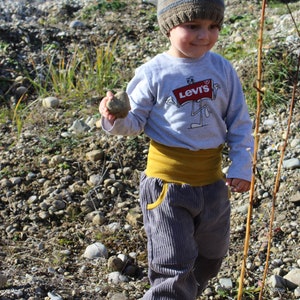 Corduroy trousers, wide corduroy trousers, bloomers image 9