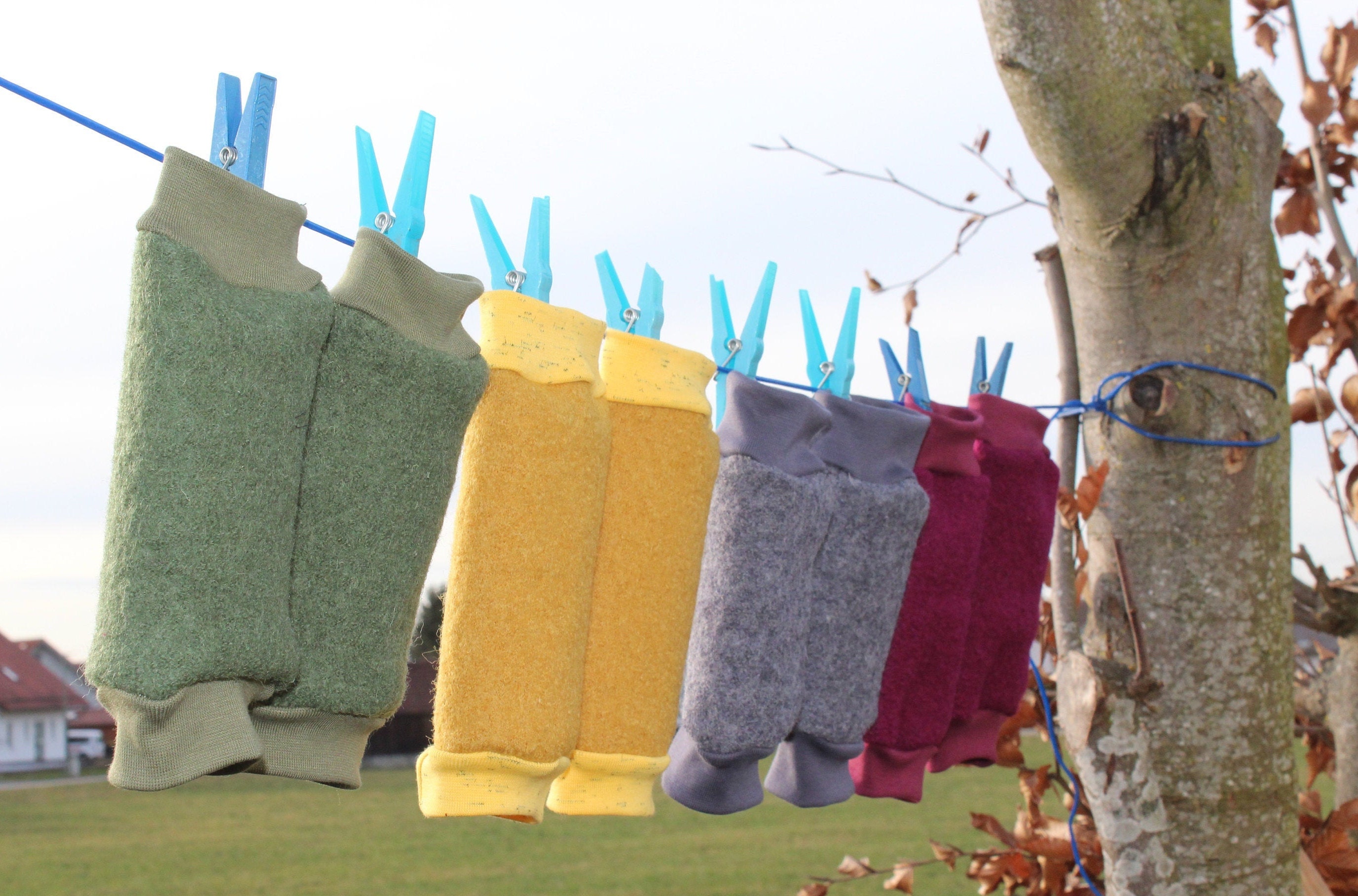 Walk, Walking cuffs, organic baby cuffs, cuffs, leg warmers