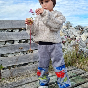 Manchesterbyxor, med softshell, byggfordon, lekplatsbyxor, vida manchesterbyxor, baggybyxor