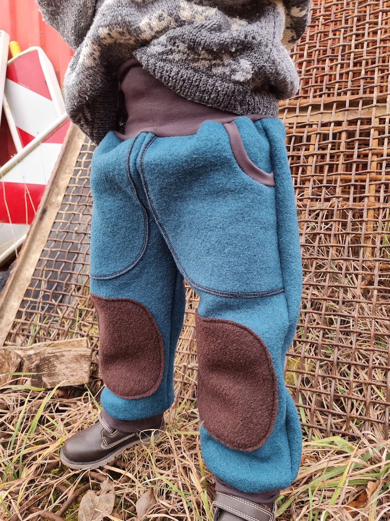 Outdoor pants, fulled pants, wool full-pants from Gr 74 image 3