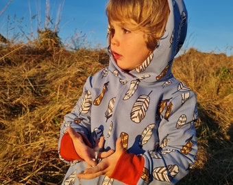 Hoodie, winterhoodie, sweater, feathers, sweatshirts