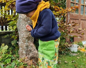 Corduroy pants, with softshell, fox, playground pants, wide cord, pump pants