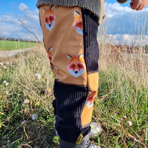 Corduroy pants, with softshell, fox, playground pants, wide cord, pump pants image 2