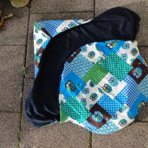 Einschlagdecke, Puckdecke, Babydecke, Wickeldecke