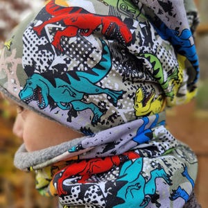 Beanie & Loop im Set!! "Dino"