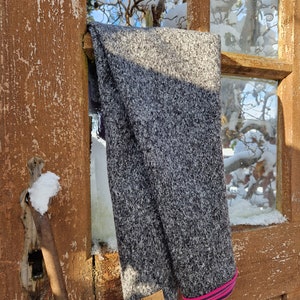 Walkleggings, outdoor leggings, dark grey mottled, from size 86 image 6
