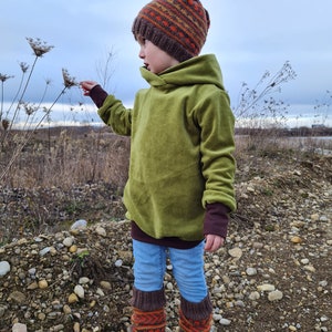 Hoodie, sweater, Nicky, leaf green