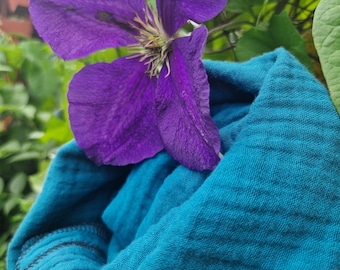 Strandlaken, deken, mousseline, zomerdeken, benzine, handdoek