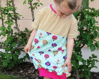 Jersey dress, summer dress, balloon