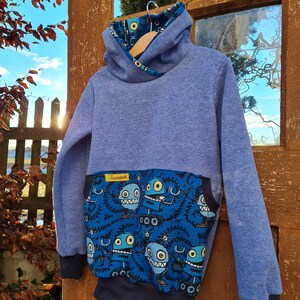 Sweathoodie, Sweater, Hoodie, Robot, Sweatshirt image 3