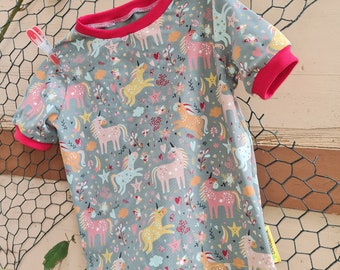 Kindertshirt, T-shirt, Einhorn