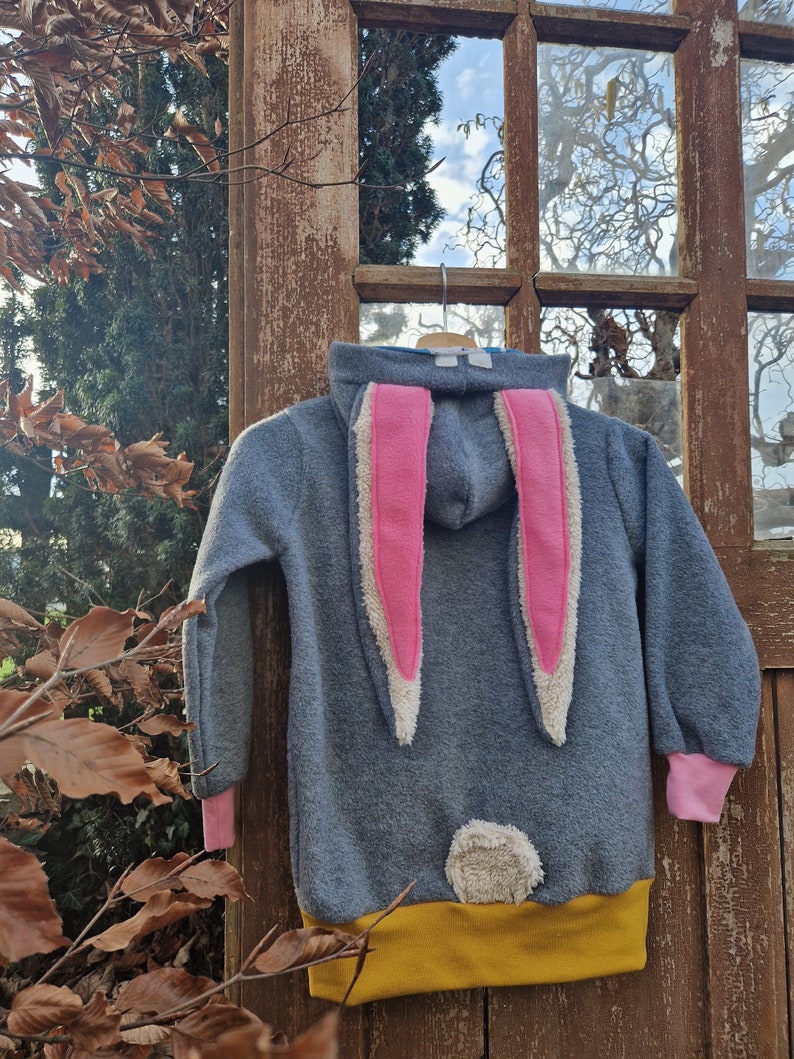 Bunny, costume, fleece sweater, Easter, Easter bunny, children's costume image 10