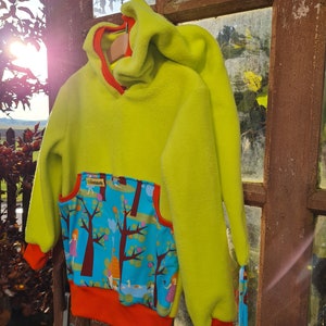 Fleecehoodie, Outdoor sweater, Sweater, Hoodie, Zipfelhoodie image 10