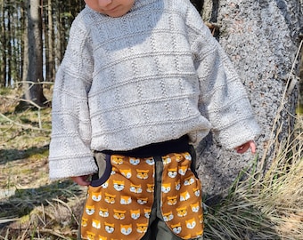 Pantalones de cordón umbilical, pantalones de cordón fino, pantalones