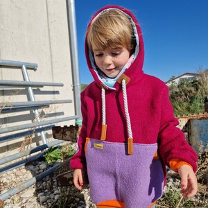 Walk hoodie, outdoor sweater, wool walk hoodie image 9