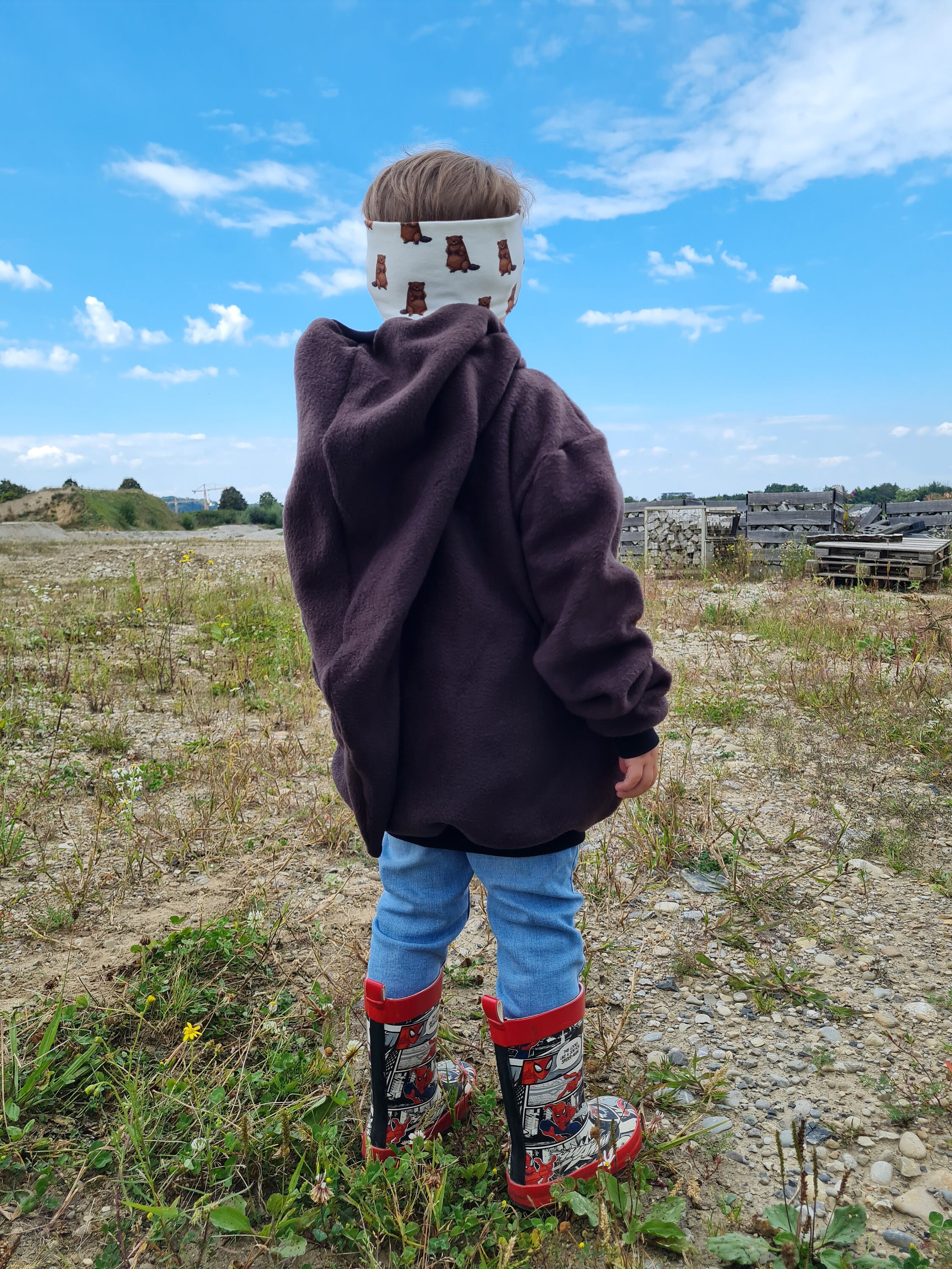 【SATIIIZ】Erriff Hood Layered Sweatshirt Hood By Air Layered Hoodie — M5Archive