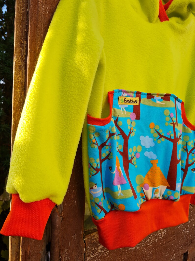 Fleecehoodie, Outdoor sweater, Sweater, Hoodie, Zipfelhoodie image 9