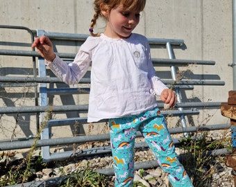 Children's leggings LEGGINGS unicorn