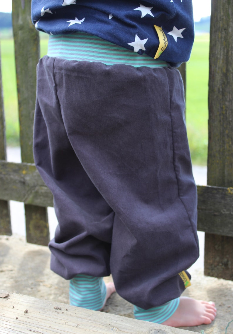Cord pants, fine cord pants, pants image 3
