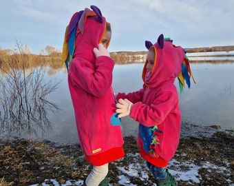 Circus horse, unicorn, costume, fleece pullover, children's costume