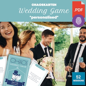 Juego de Bodas *Personalizado* PDF (inglés) CHAOS CARDS