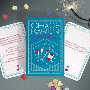 Chaoskarten Partyspiel, 51 Aufgaben für eine lustige Party (deutsch)