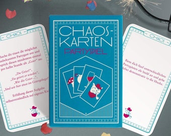 Chaoskarten Partyspiel, 51 Aufgaben für eine lustige Party (deutsch)