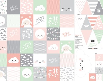 Wimpelkette Willkommen Etsy