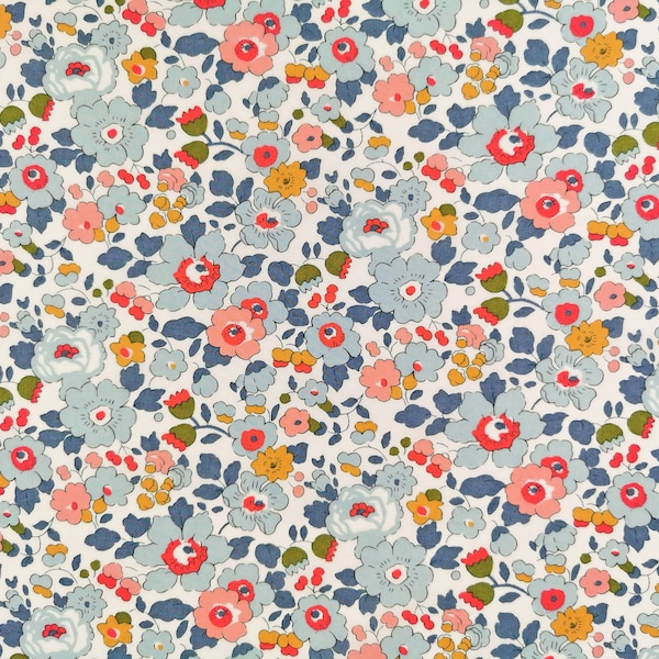 Betsy Tana Lawn™  100% Cotton Liberty Fabrics Baumwolle Frühjahr/Sommer Kollektion kleine Blümchen Streublumen Blumen