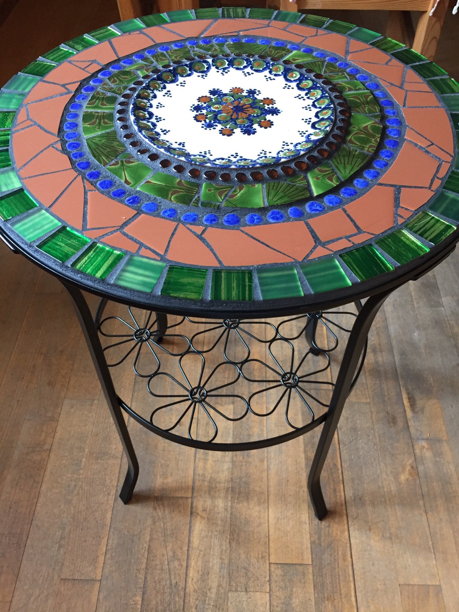 SPECIAL PRICE Mosaic Table Garden Side Table Bistro Table