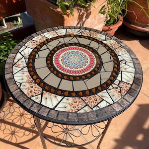 Mosaiktisch rohling