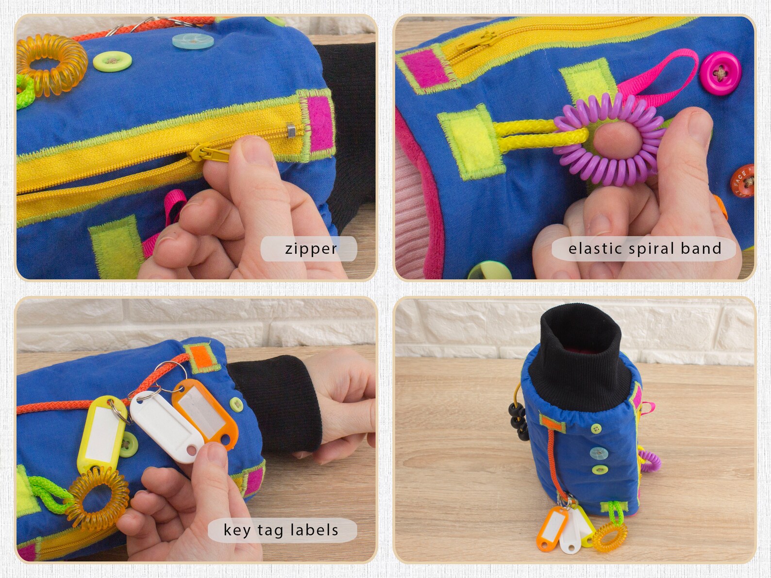 Dementia Fidget Sleeve Activity Sleeve Busy Sleeve Nursing Etsy