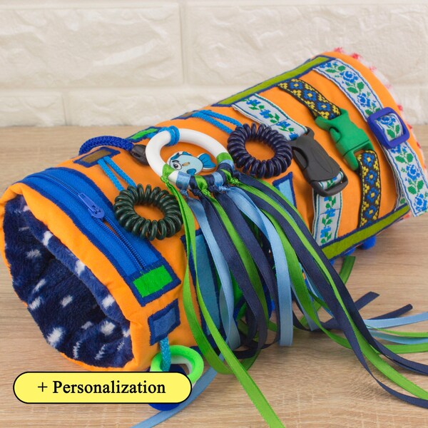 Fidget Blanket for Dementia Patient Etsy