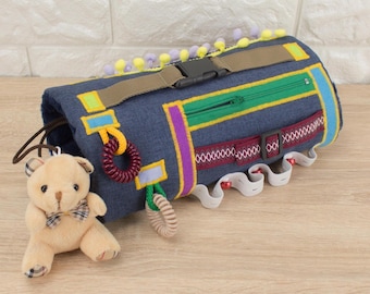 Sensory Twiddle Muff for Dementia: Alzheimer's Fidget & Comfort Gift