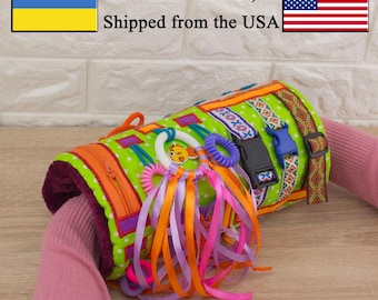 Alzheimer's Fidget Muff: Dementia Sensory Activity Twiddle Muff