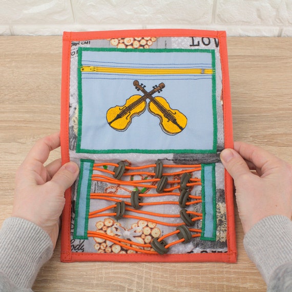 Fidget Quilt: Calming Sensory Blanket for Dementia, Alzheimer's