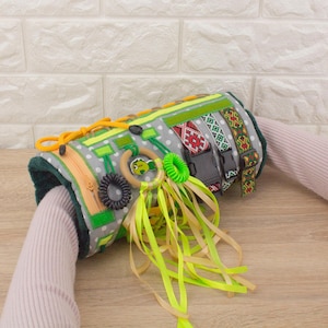 Demens Fidget Muff: Sensorisk aktivitets-Twiddle Muff för äldre